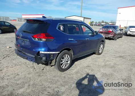 2017 Nissan Rogue Sv from USA, damaged, VIN KNMAT2MT1HP546692